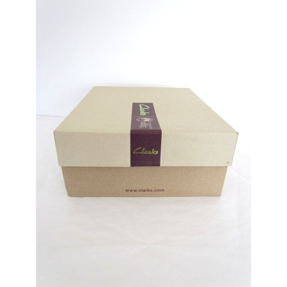 Clarks Artisan Caslynn Shae White Leather Cork Wedge Sandals 7 Med NIB RARE - Picture 5 of 16